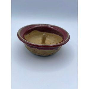 Stoneware Jewelry Dish, 1988, Artist Signature, 5. 1/2 “ Diameter